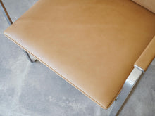 画像をギャラリービューアに読み込む, Hans J Wegner JH811 Johannes Hansen ハンス ウェグナー ヨハネス ハンセン 北欧ヴィンテージ スチール レザー アームチェアの座面