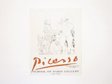 画像をギャラリービューアに読み込む, Pablo Picasso Etchings From the 347 Series School of Paris Gallery パブロ ピカソ 347シリーズ スクール オブ パリ ギャラリー展 エッチング ポスター