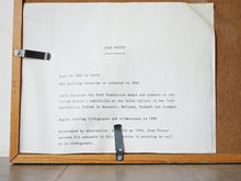 画像をギャラリービューアに読み込む, Jean Miotte Composition french art フランスアート インテリアアート 額縁の裏側にアーティスト説明用紙