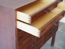 画像をギャラリービューアに読み込む, ヴィルヘルム・ラウリッツェン チェスト 引き出し 収納 アンティーク レトロ 北欧ビンテージ Vilhelm Lauritzen Chest デンマークデザインのチェストの引き出し 蟻組
