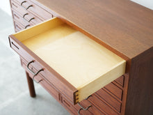 画像をギャラリービューアに読み込む, ヴィルヘルム・ラウリッツェン チェスト 引き出し 収納 アンティーク レトロ 北欧ビンテージ Vilhelm Lauritzen Chest デンマークデザインのチェストの引き出し