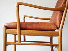 画像をギャラリービューアに読み込む, Ole Wanscher Colonial Chair PJ149 P Jeppesen オーレ ヴァンシャー コロニアルチェア ピー ジャプセン マホガニー アームチェアの側面