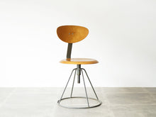 画像をギャラリービューアに読み込む, 北欧ヴィンテージチェア 回転椅子 北欧家具 インダストリアルデザインインテリア 小さな椅子 高さ調節ができる椅子