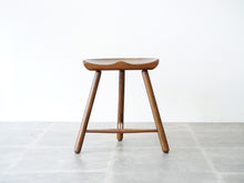画像をギャラリービューアに読み込む, 北欧デザインのスツール 1960年代製ビンテージスツール アンティークのスツール シューメーカーチェア