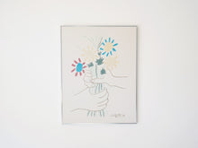 画像をギャラリービューアに読み込む, Pablo Picasso パブロ・ピカソ 花束Bouquet リトグラフ インテリアアート