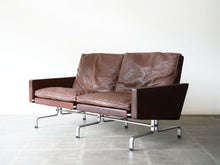 画像をギャラリービューアに読み込む, ポール・ケアホルムのEKC製ソファ Poul Kjærholm PK31 Sofa 二人掛けソファ ビンテージ