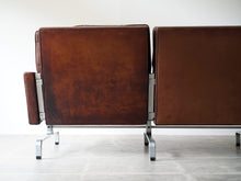 画像をギャラリービューアに読み込む, ポール・ケアホルムのEKC製ソファ Poul Kjærholm PK31 Sofa ケアホルムのソファの背面