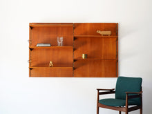 画像をギャラリービューアに読み込む, フィンユール ボヴィルケ製のウォールユニット 北欧ヴィンテージ 壁付け棚 Finn Juhl BO71 Bovirke wall shelving system