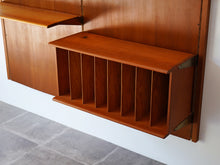 画像をギャラリービューアに読み込む, フィンユール ボヴィルケ製のウォールユニット 北欧ヴィンテージ 壁付け棚 Finn Juhl BO71 Bovirke wall shelving system レコードラック