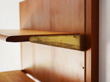 画像をギャラリービューアに読み込む, Finn Juhl BO71 wall shelving system Bovirke フィン・ユール ボヴィルケ ヴィンテージ ウォールユニット 壁付け棚 北欧デザイン 棚板を支える真鍮のパーツ