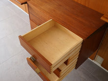 画像をギャラリービューアに読み込む, フィンユール ボヴィルケ製のウォールユニット 北欧ヴィンテージ 壁付け棚 Finn Juhl BO71 Bovirke wall shelving system 引き出し浅い方