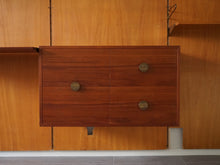 画像をギャラリービューアに読み込む, フィンユール ボヴィルケ製のウォールユニット 北欧ヴィンテージ 壁付け棚 Finn Juhl BO71 Bovirke wall shelving system チークのチェスト