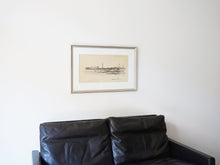 画像をギャラリービューアに読み込む, Sven Havsteen Mikkelsen Skagen スヴェン・ハブスティーンミケルセン スカーゲン リトグラフ デンマーク風景画とPK31 ポールケアホルムソファ