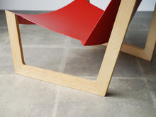 画像をギャラリービューアに読み込む, Lise & Hans Isbrand Prototype Chair PPmobler 北欧デザインチェア 赤い椅子の脚