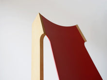 画像をギャラリービューアに読み込む, Lise & Hans Isbrand Prototype Chair PPmobler 北欧デザインチェア 赤い椅子の背もたれ角