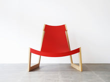 画像をギャラリービューアに読み込む, Lise & Hans Isbrand Prototype Chair PPmobler 北欧デザインチェア 赤い椅子の正面