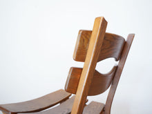 画像をギャラリービューアに読み込む, Dittmann & Co Chair easychair イージーチェア オランダデザイン 1960年代ヴィンテージチェア オークの椅子の背もたれフレーム