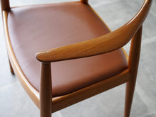 画像をギャラリービューアに読み込む, Hans J. Wegne JH503 Johannes Hansen ハンスJウェグナー ザ・チェア マホガニーとレザー 名作チェア デザイナーズチェア ヴィンテージ ウェグナーのアームチェア