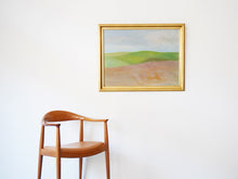 画像をギャラリービューアに読み込む, Poul Sørensen Landscape ポールソーレンセンの風景画 キャンバスに油彩 北欧ヴィンテージとJH503ザチェア