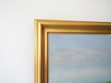 画像をギャラリービューアに読み込む, Poul Sørensen Landscape ポールソーレンセン 風景画 キャンバスに油彩 北欧ヴィンテージ 縁