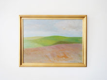 画像をギャラリービューアに読み込む, Poul Sørensen Landscape ポールソーレンセンの風景画 キャンバスに油彩 北欧ヴィンテージ