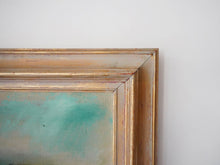 画像をギャラリービューアに読み込む, Kai E Christensen Landscape 北欧デンマーク風景画 インテリアアート 油彩 油絵 額縁もヴィンテージ感があって良い