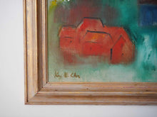 画像をギャラリービューアに読み込む, Kai E Christensen Landscape 北欧デンマーク風景画 インテリアアート 油彩 油絵 家のある景色