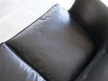 画像をギャラリービューアに読み込む, アルネ・ヴォッダーのソファ ツーシーター 2人用ソファ 北欧ビンテージ rne Vodder Sofa brazilian rosewood 1953 ivan schlechter イヴァンシュレクターによる革張り 黒革のソファ ソファのクッションは新規製作