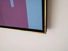 画像をギャラリービューアに読み込む, Jes Nordby Composition with matches イェスノルドビー マッチ棒のコンポジション デンマーク 油彩 キャンバスの額縁