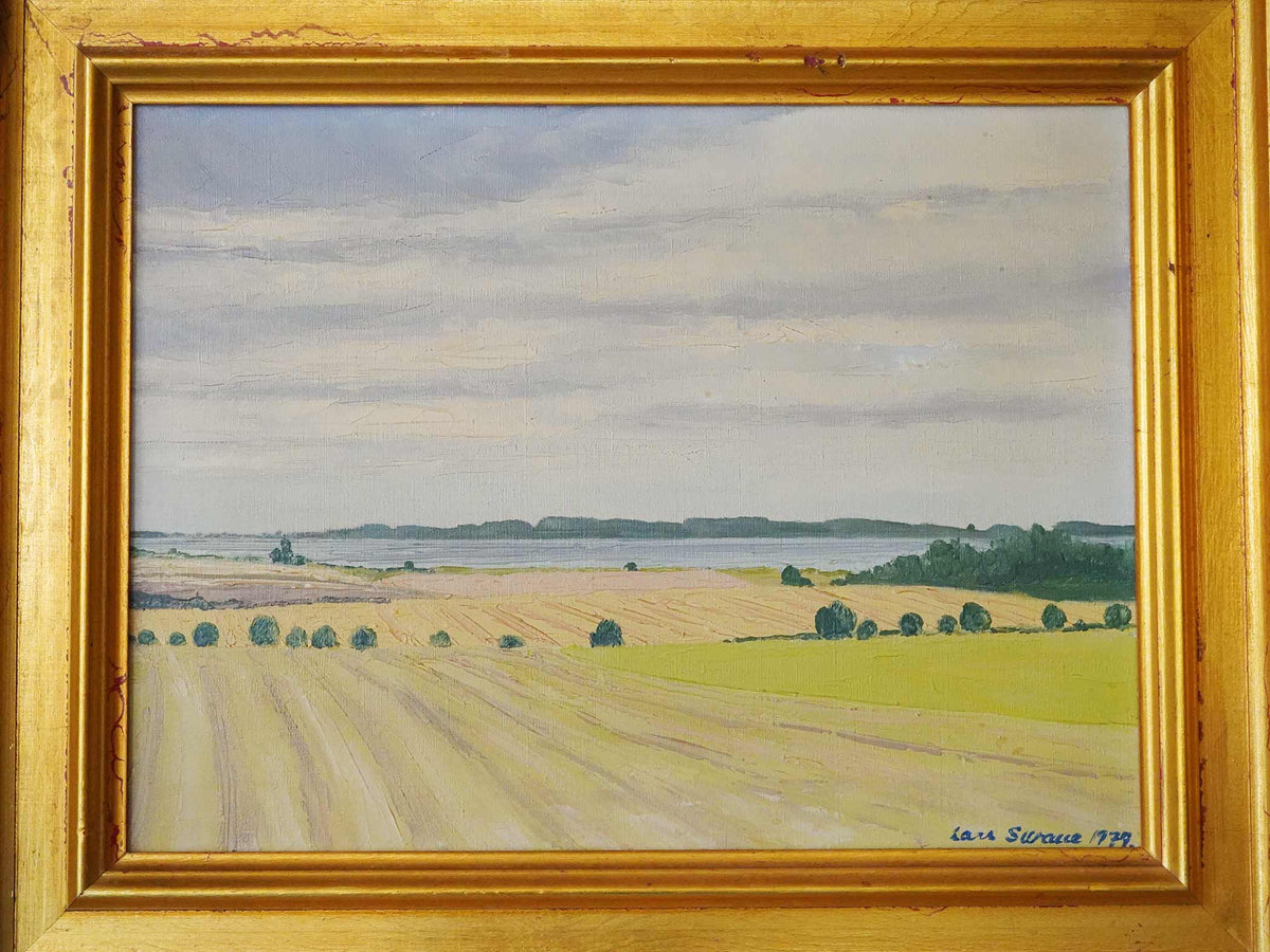 Lars Swane（ラース・スワン）デンマーク 風景画 1979年サイン入り