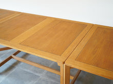 画像をギャラリービューアに読み込む, ボーエモーエンセン ライブラリーテーブル 北欧デザイン ダイニングテーブル 延長式テーブル オーク ビンテージ PLauritsen Børge Mogensen BM71 Library Table Table テーブルの天面