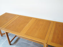 画像をギャラリービューアに読み込む, ボーエモーエンセン ライブラリーテーブル 北欧デザイン ダイニングテーブル 延長式テーブル オーク ビンテージ PLauritsen Børge Mogensen BM71 Library Table Table テーブルの天板 オーク