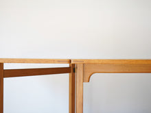 画像をギャラリービューアに読み込む, ボーエモーエンセン ライブラリーテーブル 北欧デザイン ダイニングテーブル 延長式テーブル オーク ビンテージ PLauritsen Børge Mogensen BM71 Library Table Table テーブルの幕板