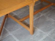画像をギャラリービューアに読み込む, ボーエモーエンセン ライブラリーテーブル 北欧デザイン ダイニングテーブル 延長式テーブル オーク ビンテージ PLauritsen Børge Mogensen BM71 Library Table Table テーブルの脚