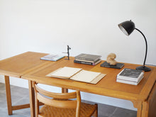 画像をギャラリービューアに読み込む, ボーエモーエンセン ライブラリーテーブル 北欧デザイン ダイニングテーブル 延長式テーブル オーク ビンテージ PLauritsen Børge Mogensen BM71 Library Table Table テーブルの天面