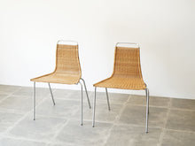 画像をギャラリービューアに読み込む, Poul Kjærholm EKC製 PK1 ポール ケアホルム 北欧ヴィンテージ チェア 2脚