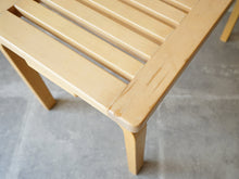 画像をギャラリービューアに読み込む, Alvar Aalto Artek アルヴァ アアルト アルテック 北欧ヴィンテージ デザイナーズチェア 樺 バーチ ベンチの座面