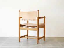 画像をギャラリービューアに読み込む, Børge Mogensen Model 3238 Fredericia ボーエモーエンセン モデル3238 フレデリシア イージチェア フルグレインレザー アームチェアの背面