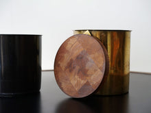 画像をギャラリービューアに読み込む, アルネ・ヤコブセン シリンダライン アイスピッチャー アイスバケツ 真鍮製ビンテージ Arne Jacobsen Cylinda-line ice bucket ヤコブセンの雑貨 北欧デザイン 蓋の裏側にシミ