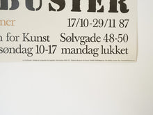 画像をギャラリービューアに読み込む, Le Corbusier Exhibition poster from Statens Museum for Kunst ル コルビュジエ ヴィンテージポスター デンマーク 1987年にコペンハーゲン国立美術館で開催されたコルビュジエ展