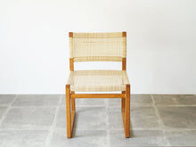 画像をギャラリービューアに読み込む, Børge Mogensen(ボーエ・モーエンセン) Model BM61 チェア 籐のダイニングチェア 椅子の正面やや上から