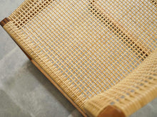 画像をギャラリービューアに読み込む, Børge Mogensen(ボーエ・モーエンセン) Model BM61 チェア 籐のダイニングチェア 椅子の座面 籐は張り替え済