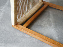 画像をギャラリービューアに読み込む, Børge Mogensen(ボーエ・モーエンセン) Model BM61 チェア 籐のダイニングチェア 椅子の裏面 フレーム内側