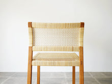 画像をギャラリービューアに読み込む, Børge Mogensen(ボーエ・モーエンセン) Model BM61 チェア 籐のダイニングチェア 椅子の背面