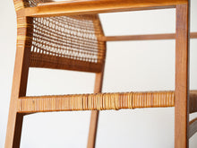 画像をギャラリービューアに読み込む, ボーエモーエンセン ダイニングチェア アームあり オークと籐 Børge Mogensen Model BM62 Chair モーエンセンのアームチェアのフレーム