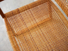 画像をギャラリービューアに読み込む, ボーエモーエンセン ダイニングチェア アームあり オークと籐 Børge Mogensen Model BM62 Chair モーエンセンのアームチェアの座面