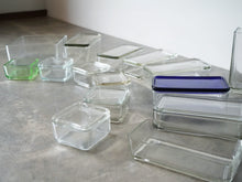 画像をギャラリービューアに読み込む, Wilhelm Wagenfeld Kubus 15 storage containers ヴィルヘルム・ヴァーゲンフェルト クブス ガラス容器 コンテナ バウハウス ドイツ製ヴィンテージ 15個セット