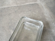 画像をギャラリービューアに読み込む, Wilhelm Wagenfeld Kubus 15 storage containers ヴィルヘルム・ヴァーゲンフェルト クブス ガラス容器 コンテナ バウハウス ドイツ製ヴィンテージ 欠けあり