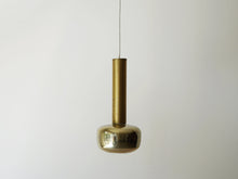 画像をギャラリービューアに読み込む, Vilhelm Lauritzen Louis Poulsen Guldpendel ヴィルヘルム ラウリッツェン ルイス ポールセン 北欧ヴィンテージ 真鍮 ラッカー ペンダントライト