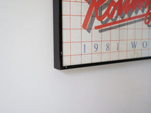 画像をギャラリービューアに読み込む, Rolling Stones 1981 World Tour Posterローリング ストーンズ 1981年 ワールドツアー ポップアート ヴィンテージポスター